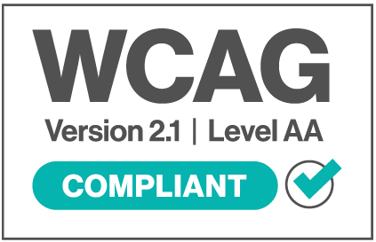 WCAG Version 2.1 Level AA Compliant